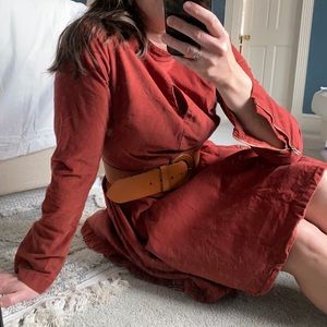 Maeve Corduroy Mini Dress
